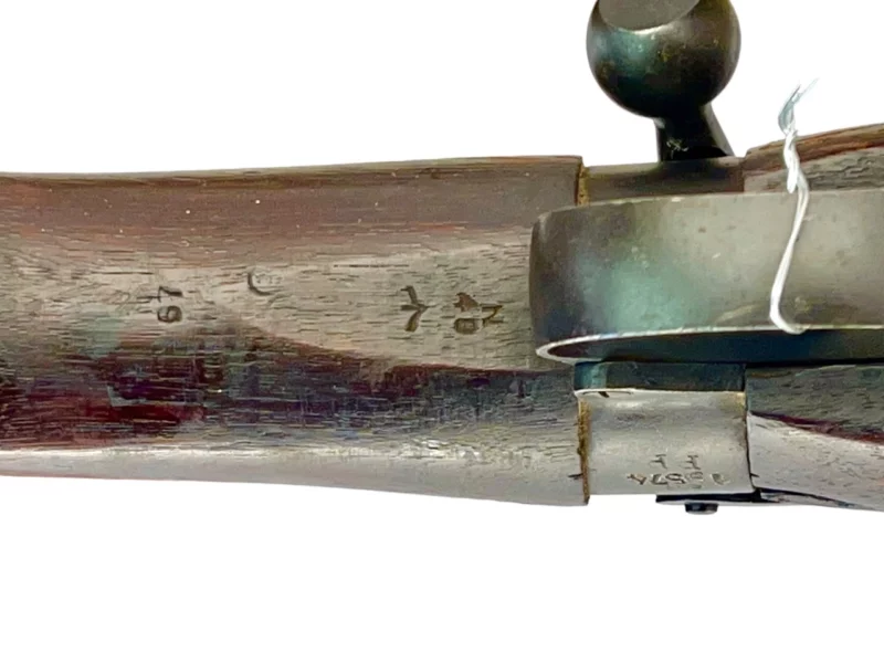 Navy Arms Enfield #4 Mk 1* .303 World War II French Resistance 1944 Dated "BS" and "PP" marked matching serial number bolt PP 0536 - Image 20