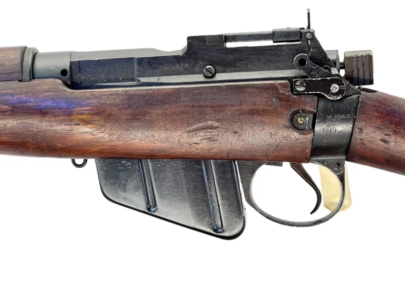 Navy Arms Enfield #4 Mk 1* .303 World War II French Resistance 1944 Dated "BS" and "PP" marked matching serial number bolt PP 1279 - Image 20