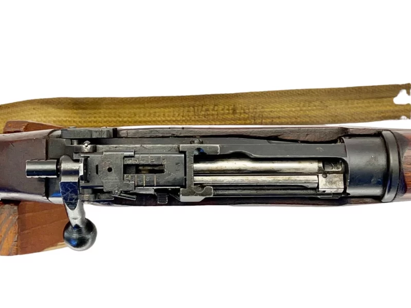 Navy Arms Enfield #4 Mk 1* .303 World War II French Resistance 1944 Dated "BT" and "PP" marked matching serial number bolt PP 1245 - Image 14