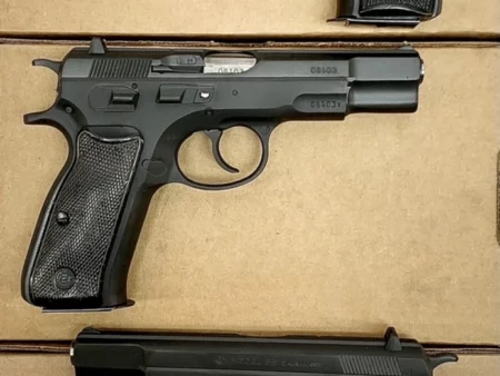 CZ 85 Pistol 9mm Grade 1 Select with magazine
