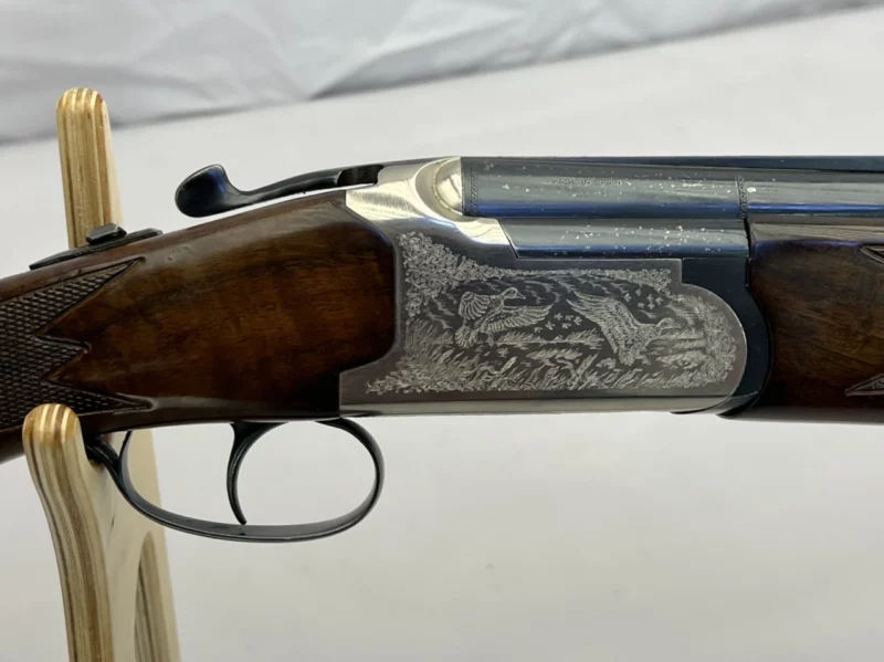 Over under 12ga shotgun Spanish Lanber SN 267673 - Image 3