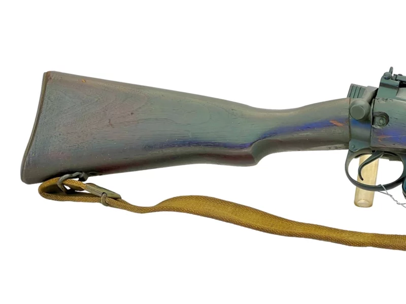 Navy Arms Enfield #4 Mk 1* .303 World War II French Resistance 1944 Dated "BS" and "PP" marked matching serial number bolt PP 0536 - Image 11