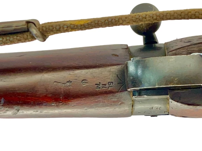 Navy Arms Enfield #4 Mk 1* .303 World War II French Resistance 1944 Dated "BS" and "PP" marked matching serial number bolt PP 0119 - Image 19