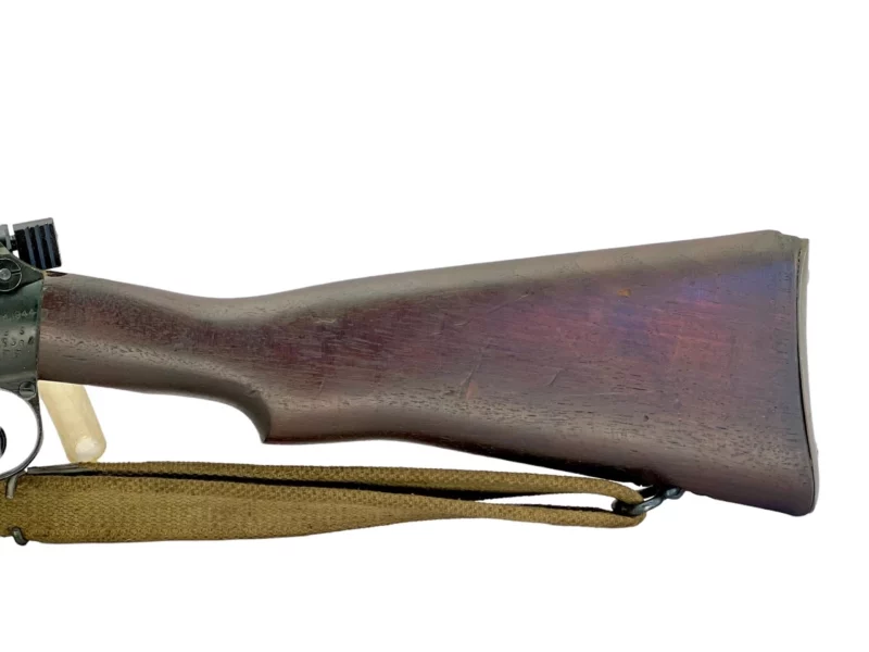 Navy Arms Enfield #4 Mk 1* .303 World War II French Resistance 1944 Dated "BS" and "PP" marked matching serial number bolt PP 1993 - Image 20