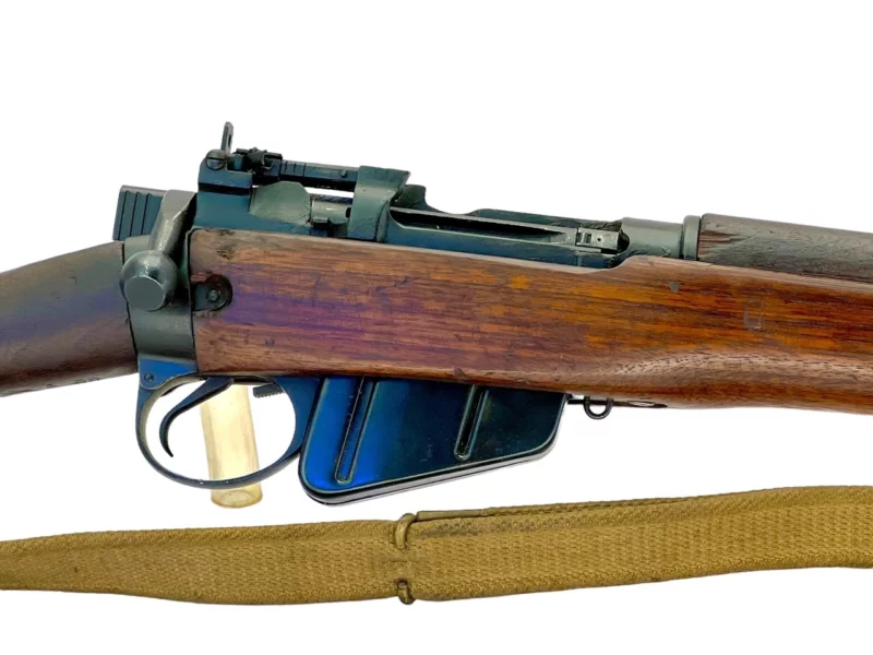 Navy Arms Enfield #4 Mk 1 .303 World War II French Resistance 1944 Dated "BT" and "PP" marked matching serial number bolt PP 1246 - Image 10