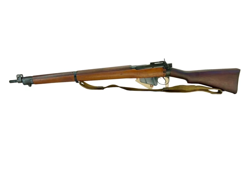 Navy Arms Enfield #4 Mk 1* .303 World War II French Resistance 1944 Dated "BS" and "PP" marked matching serial number bolt PP 1410 - Image 23