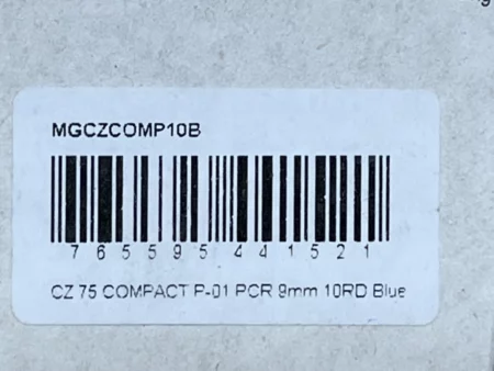 CZ75 COMPACT 10-ROUND MAGAZINE BLUE STEEL 9MM MEC-GAR