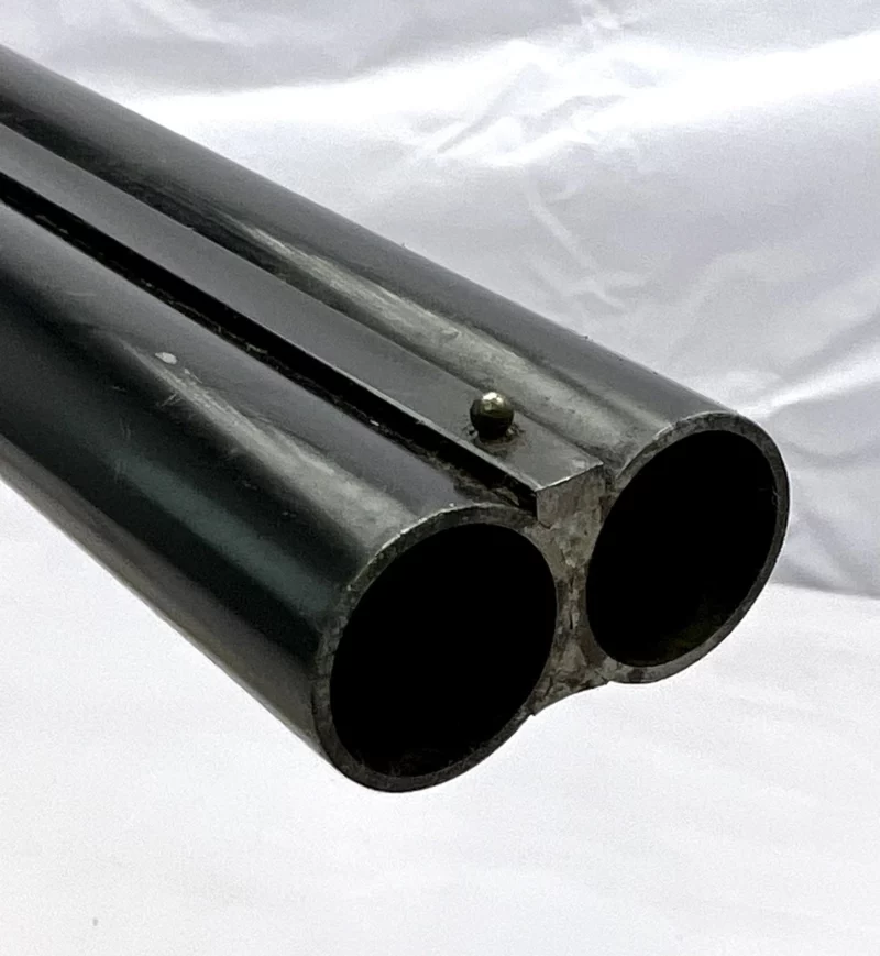 side by side 12ga shotgun Gunmark Kestrel Boxlock ejectors SN 376846 - Image 3