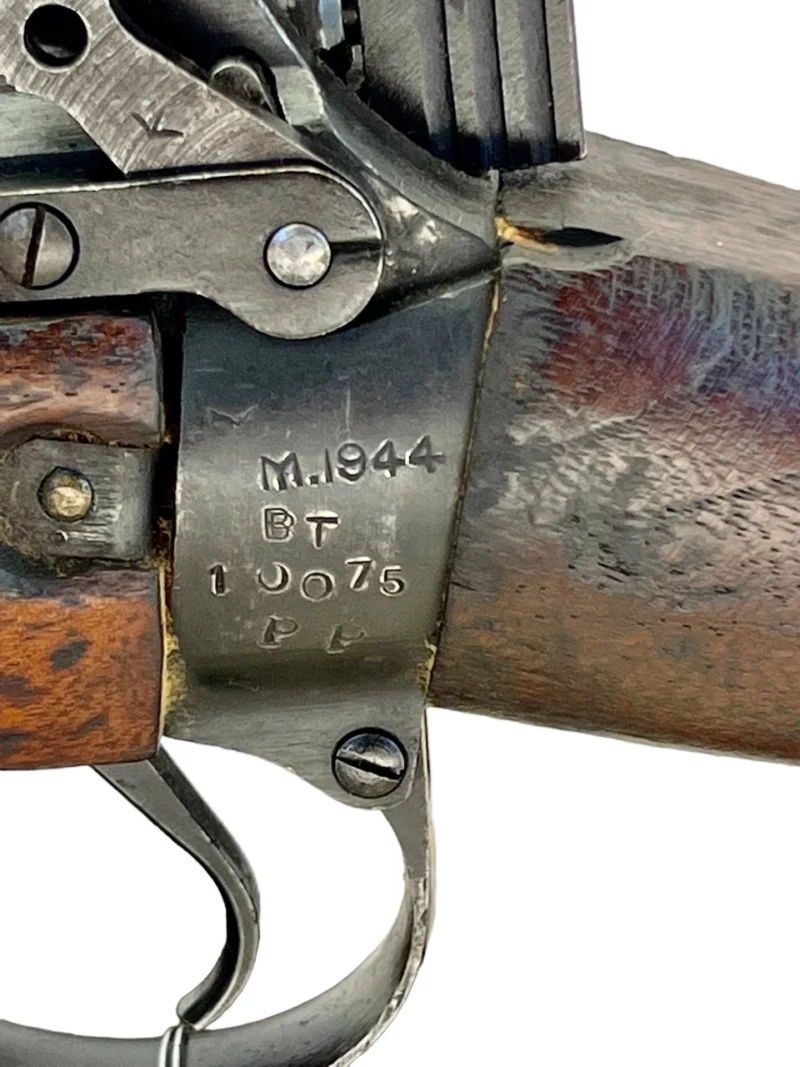 Navy Arms Enfield #4 Mk 1* .303 World War II French Resistance 1944 Dated "BT" and "PP" marked matching serial number bolt PP 0116 - Image 21