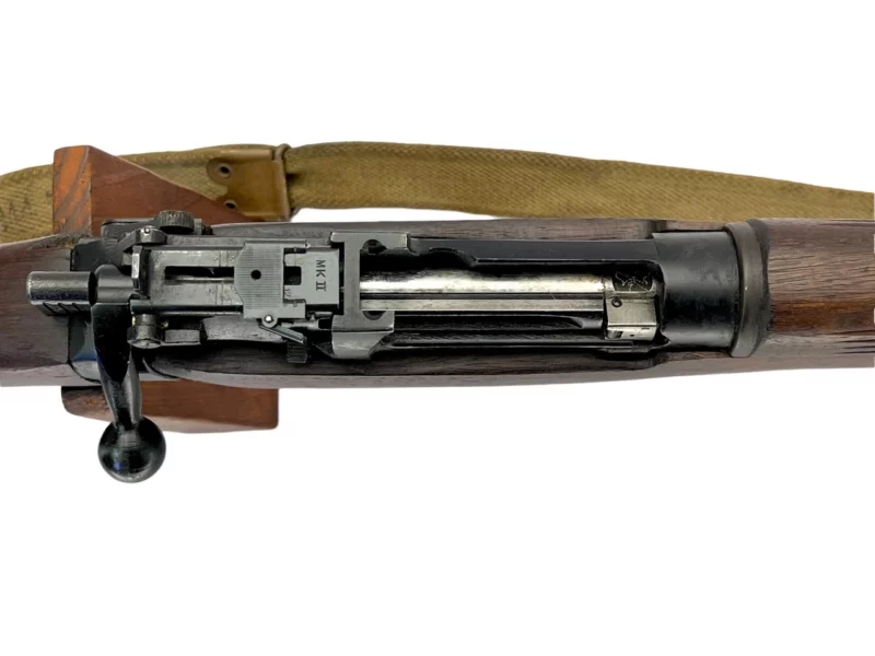 Navy Arms Enfield #4 Mk 1 .303 World War II French Resistance,1944 date "PP" marked, ROF(F) with matching bolt SN PP 0290 - Image 12