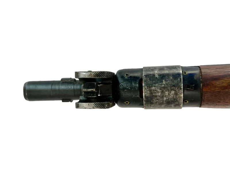 Navy Arms Enfield #4 Mk 1* .303 World War II French Resistance 1944 Dated "BS" marked matching serial number bolt PP 1933 - Image 14