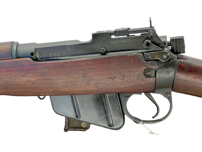 Navy Arms Enfield #4 Mk 1 .303 World War II French Resistance,1944 date "PP" marked, ROF(F) with matching bolt SN PP 1453 - Image 18