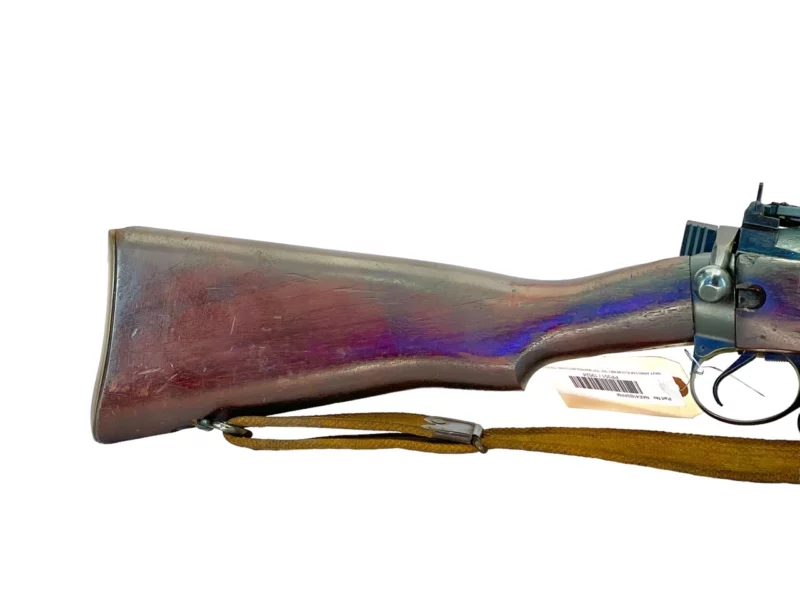 Navy Arms Enfield #4 Mk 1* .303 World War II French Resistance 1944 Dated "BS" and "PP" marked matching serial number bolt PP 351 - Image 10