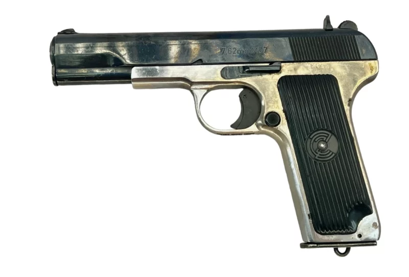 Zastava M57 Tokarev pistol factory 2-tone finish, VG condition, 7.62x25 with magazine SN X92586