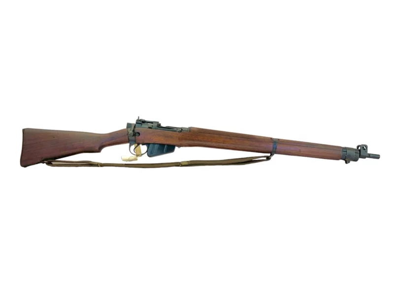 Navy Arms Enfield #4 Mk 1* .303 World War II French Resistance 1944 Dated "BT" marked matching serial number bolt PP0664 - Image 9