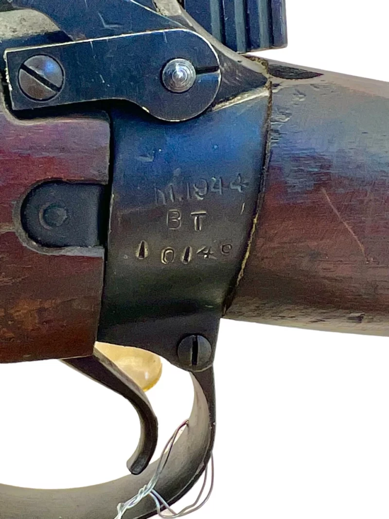 Navy Arms Enfield #4 Mk 1* .303 World War II French Resistance 1944 Dated "BT" marked non-matching SN bolt PP 1130 - Image 23