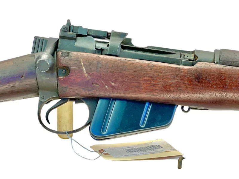 Navy Arms Enfield #4 Mk 1* .303 World War II French Resistance 1944 Dated "BT" and "PP" marked matching serial number bolt PP 1827 - Image 11