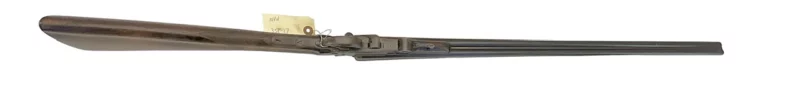Belgium 410 side by side shotgun external hammer, fold-over “poacher’s gun” 35817 - Image 2