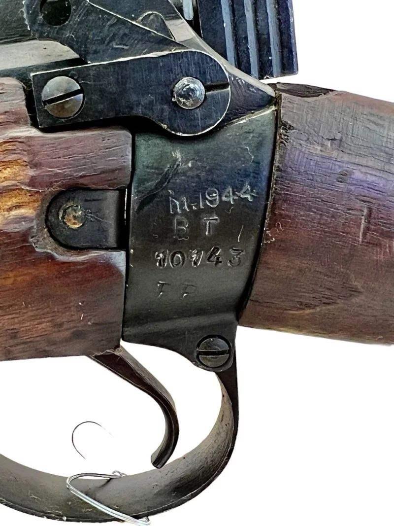 Navy Arms Enfield #4 Mk 1* .303 World War II French Resistance 1944 Dated "BT" and "PP" marked matching serial number bolt PP 1504 - Image 21