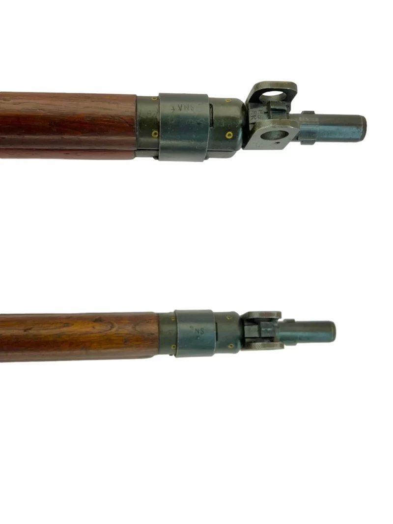 Navy Arms Enfield #4 Mk 1 .303 World War II French Resistance 1944 Dated consecutive serial numbered pair matching serial number bolt - Image 14