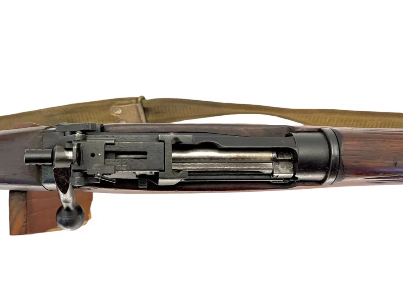 Navy Arms Enfield #4 Mk 1* .303 World War II French Resistance 1944 Dated "BS" and "PP" marked matching serial number bolt PP 1037 - Image 13