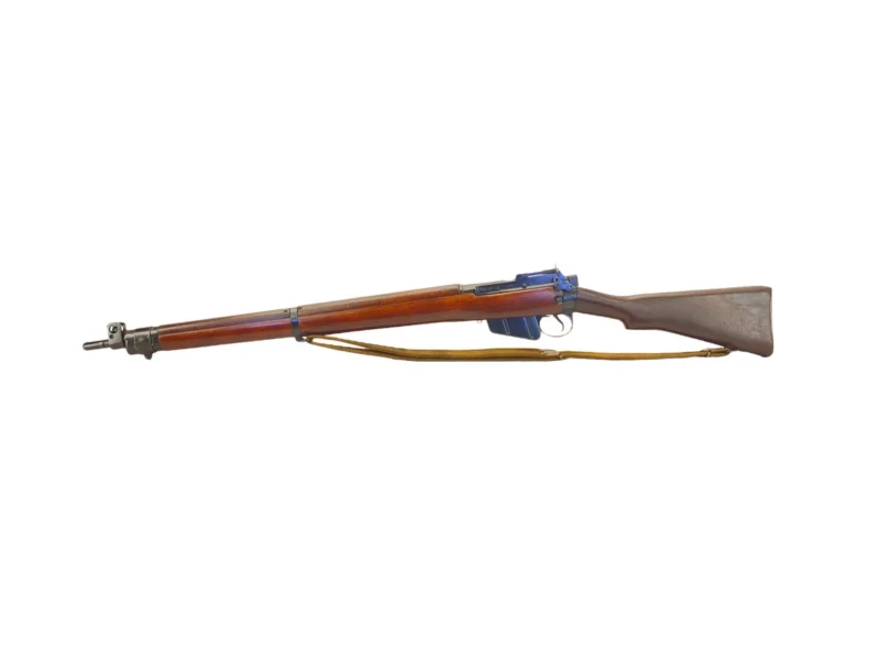 Navy Arms Enfield #4 Mk 1 .303 World War II French Resistance 1944 Dated "BT" and "PP" marked matching serial number bolt PP 0520 - Image 12