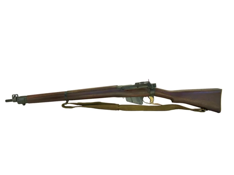 Navy Arms Enfield #4 Mk 1* .303 World War II French Resistance1944 Dated "BS" marked matching serial number bolt PP 1807 - Image 19