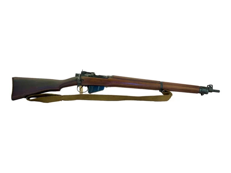 Navy Arms Enfield #4 Mk 1* .303 World War II French Resistance1944 Dated "BS" marked non-matching serial number bolt PP 1603 - Image 10