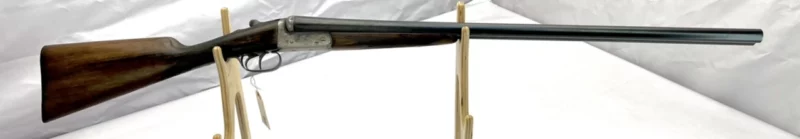 side by side 12ga shotgun Spanish AYA Boxlock SN 163570