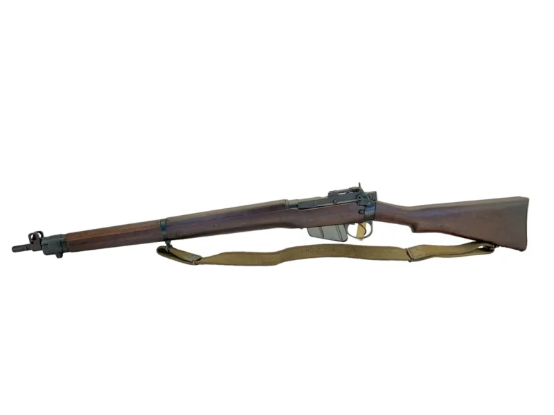 Navy Arms Enfield #4 Mk 1 .303 World War II French Resistance 1944 Dated "BT" and "PP" marked matching serial number bolt PP 0671 - Image 18