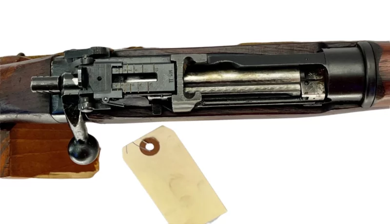 Navy Arms Enfield #4 Mk 1 .303 World War II French Resistance 1944 Dated "BU" "PP" marked matching bolt SN PP 0131 - Image 11