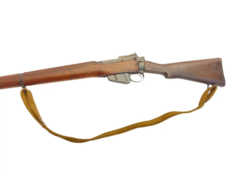 Navy Arms Enfield #4 Mk 1* .303 World War II French Resistance 1944 Dated "BT" marked matching serial number bolt PP 1608 - Image 22