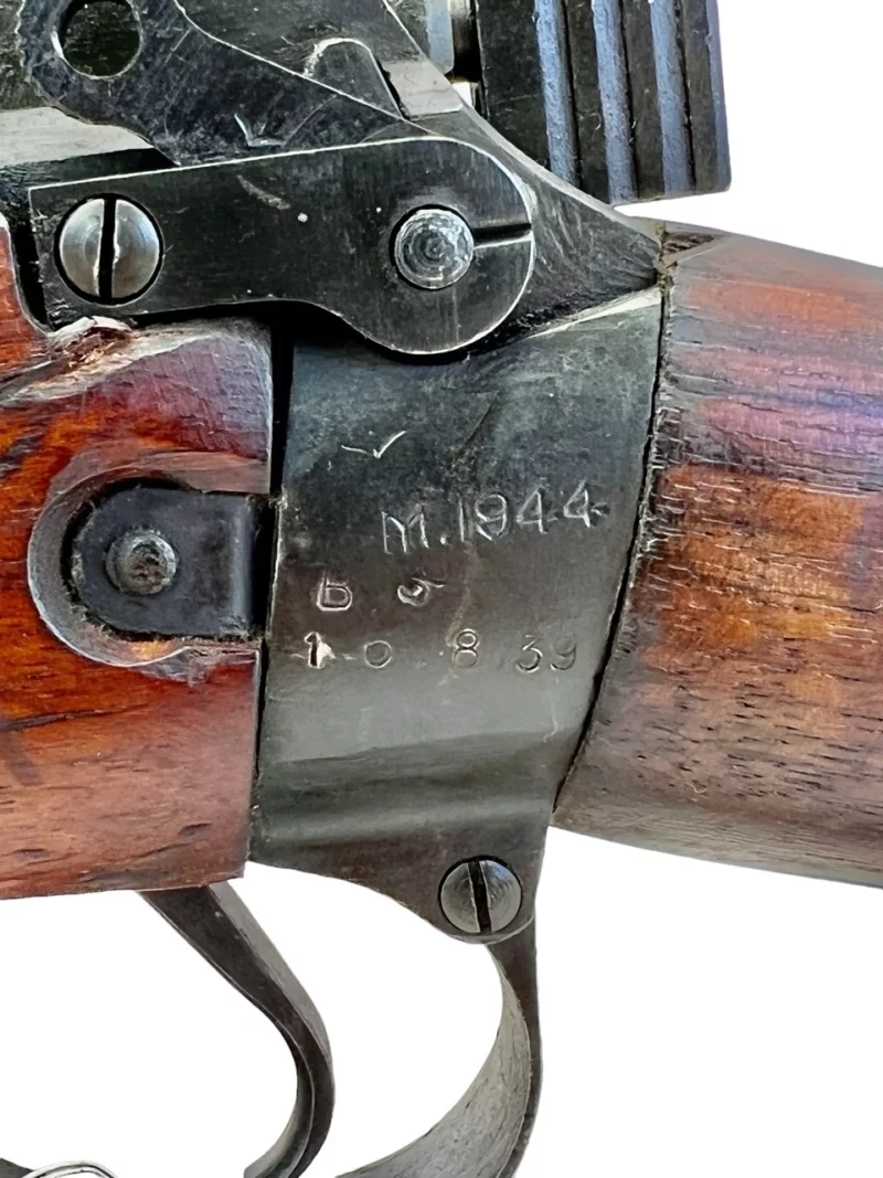 Navy Arms Enfield #4 Mk 1* .303 World War II French Resistance 1944 Dated "BS" marked matching serial number bolt PP 1036 - Image 23
