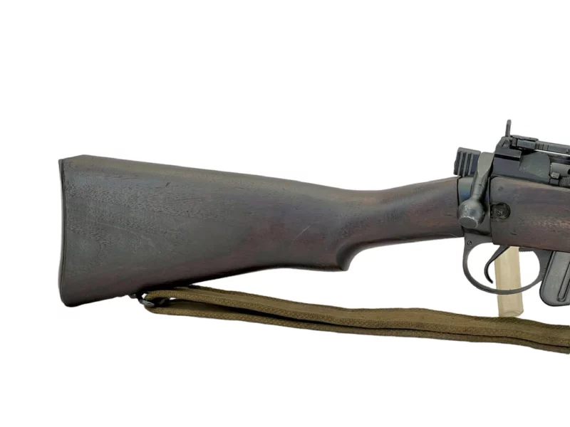 Navy Arms Enfield #4 Mk 1* .303 World War II French Resistance 1944 Dated "BS" and "PP" marked matching serial number bolt PP 1215 - Image 10