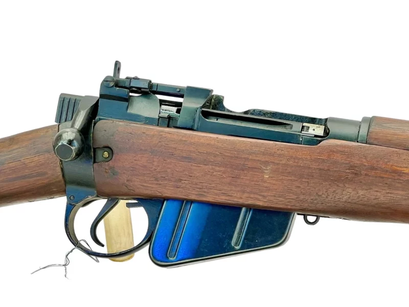 Navy Arms Enfield #4 Mk 1 .303 World War II French Resistance,1944 date "PP" marked, ROF(F) with matching bolt SN PP 0254 - Image 9