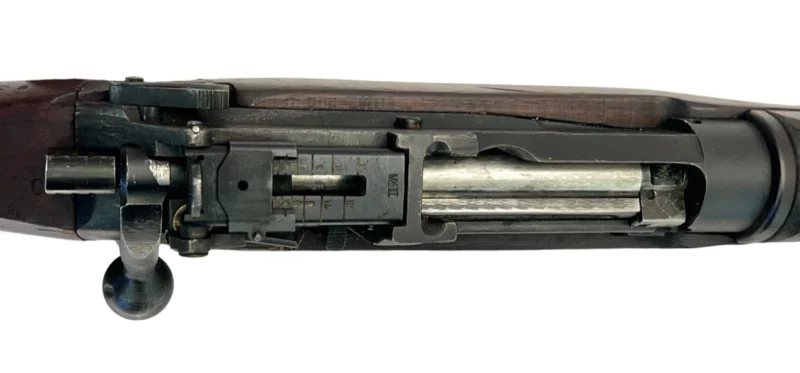 Navy Arms Enfield #4 Mk 1 .303 World War II French Resistance 1944 Dated "BU" "PP" marked non-matching bolt SN PP 1292 - Image 14
