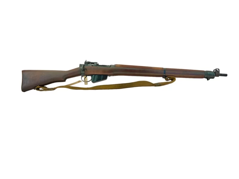 Navy Arms Enfield #4 Mk 1* .303 World War II French Resistance 1944 Dated "BS" marked matching serial number bolt PP 1394 - Image 10