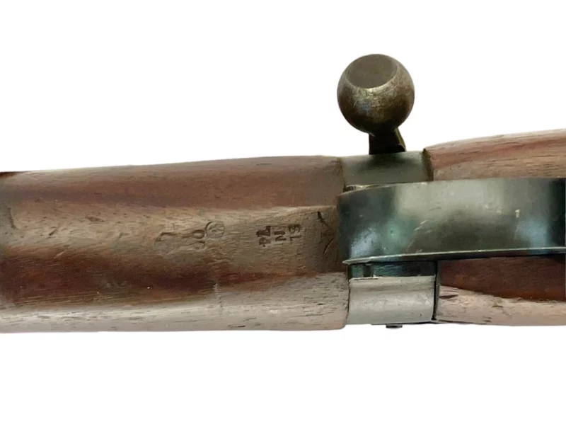 Navy Arms Enfield #4 Mk 1* .303 World War II French Resistance 1944 Dated "BS" marked matching serial number bolt PP 1683 - Image 17