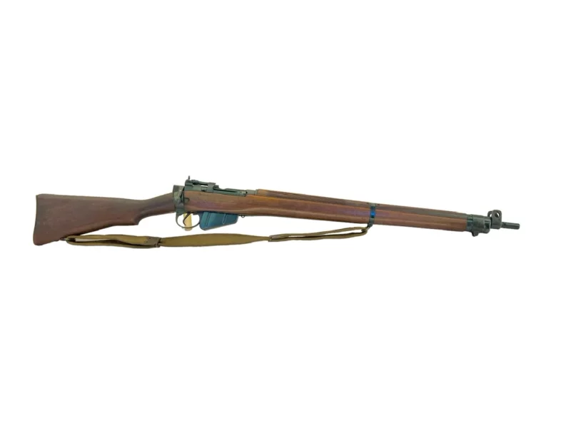 Navy Arms Enfield #4 Mk 1* .303 World War II French Resistance 1944 Dated "BT" marked non-matching SN bolt PP 0990 - Image 10