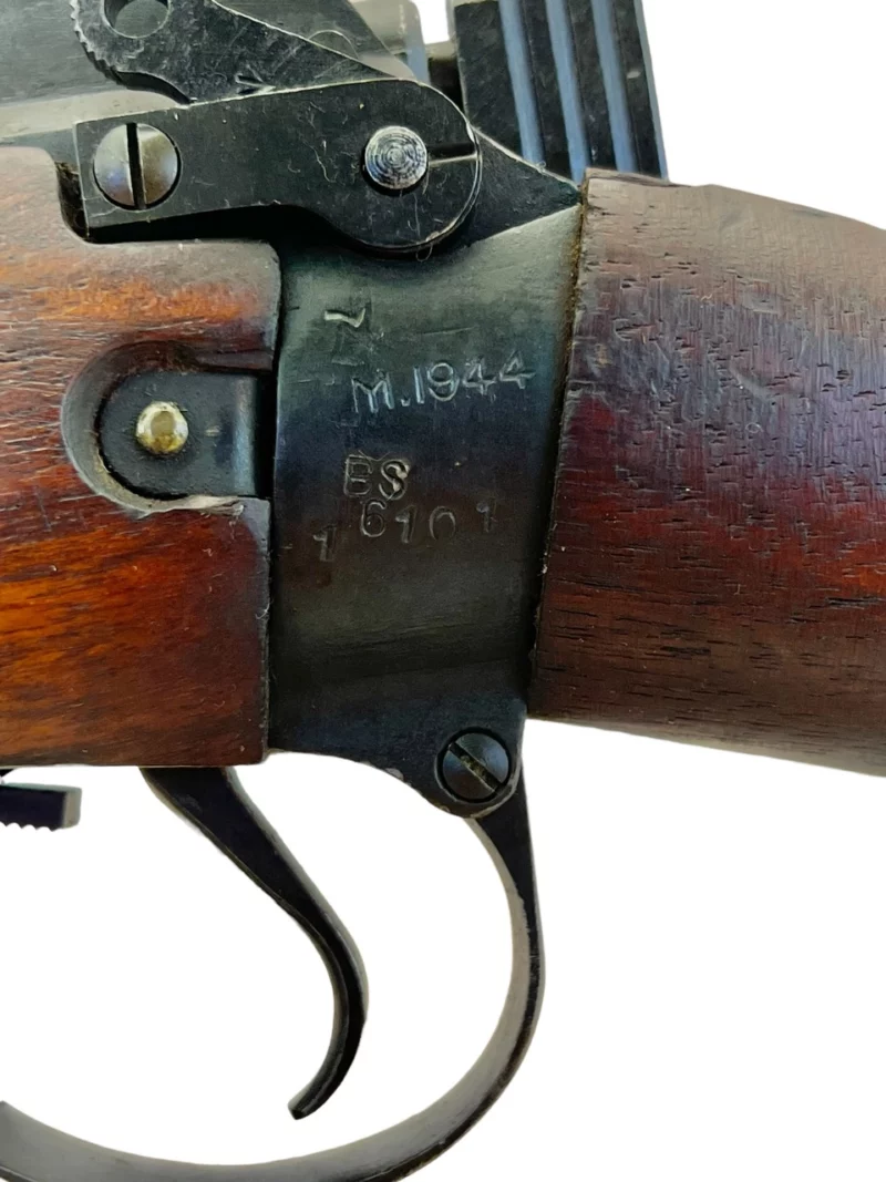 Navy Arms Enfield #4 Mk 1* .303 World War II French Resistance1944 Dated "BS" marked matching serial number bolt PP 1877 - Image 23