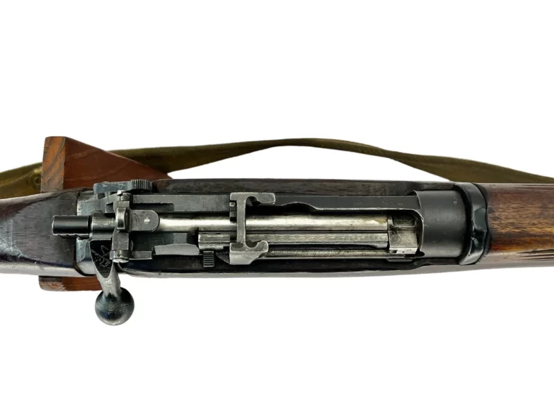 Navy Arms Enfield #4 Mk 1* .303 World War II French Resistance 1944 Dated "BS" marked matching serial number bolt PP 1933 - Image 13