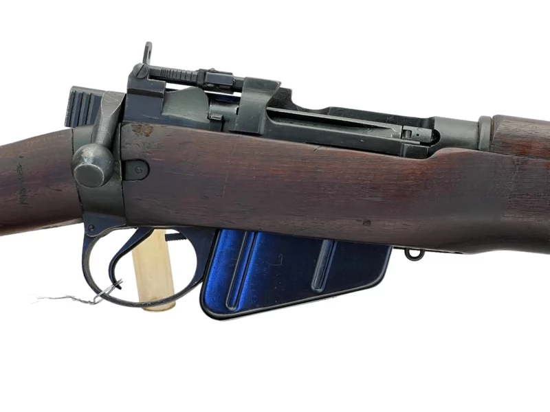 Navy Arms Enfield #4 Mk 1* .303 World War II French Resistance 1944 Dated "BS" marked matching serial number bolt PP 1831 - Image 12