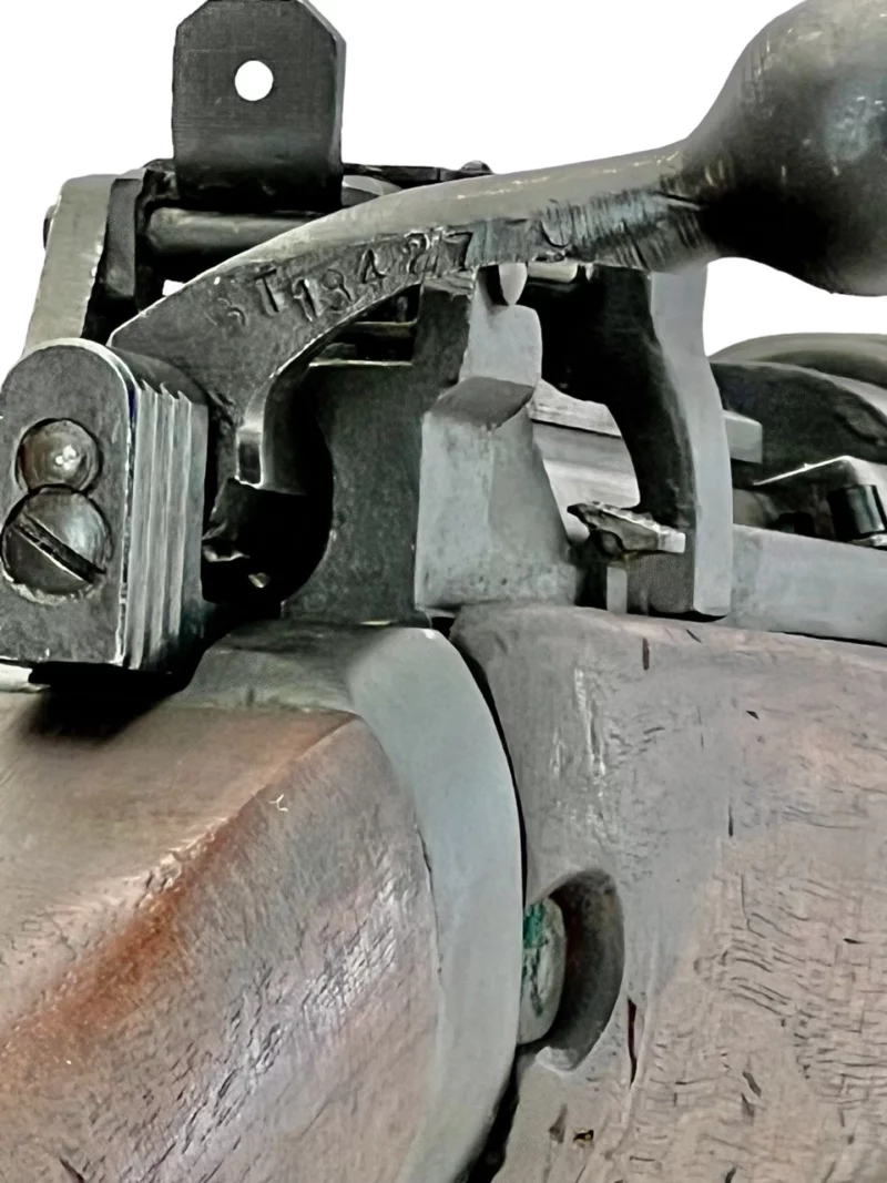 Navy Arms Enfield #4 Mk 1 .303 World War II French Resistance 1944 Dated "BT" and "PP" marked matching serial number bolt PP 1467 - Image 17