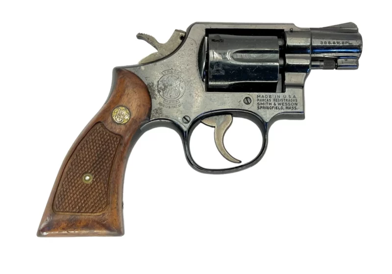 Smith & Wesson Model 10-5 revolver 2" barrel, 38spl., blue, 1970's mfg, SN D975064 - Image 2