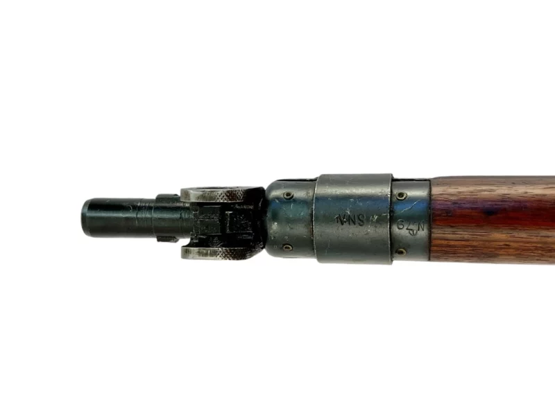 Navy Arms Enfield #4 Mk 1* .303 World War II French Resistance 1944 Dated "BS" marked matching serial number bolt PP 1135 - Image 14