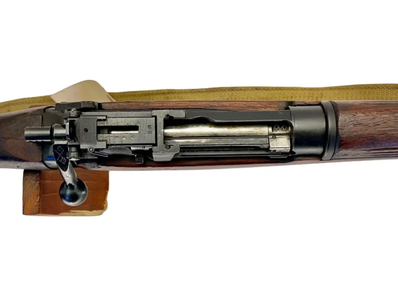 Navy Arms Enfield #4 Mk 1* .303 World War II French Resistance 1944 Dated "BT" and "PP" marked matching serial number bolt PP 0694 - Image 14