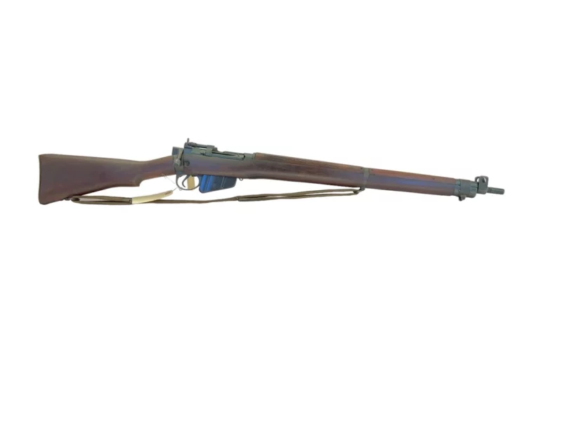 Navy Arms Enfield #4 Mk 1* .303 World War II French Resistance 1944 Dated "BS" marked matching serial number bolt PP 1925 - Image 12