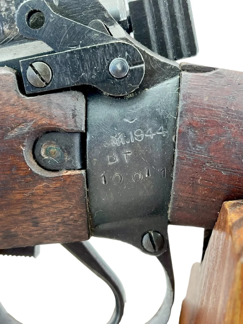 Navy Arms Enfield #4 Mk 1* .303 World War II French Resistance 1944 Dated "BT" marked matching serial number bolt PP 0794 - Image 23