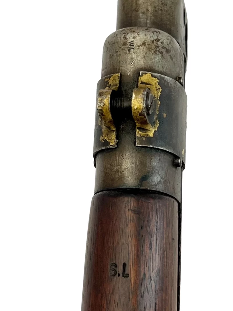 Navy Arms Enfield #4 Mk 1* .303 World War II French Resistance 1944 Dated "BS" and "PP" marked matching serial number bolt PP 0413 - Image 15