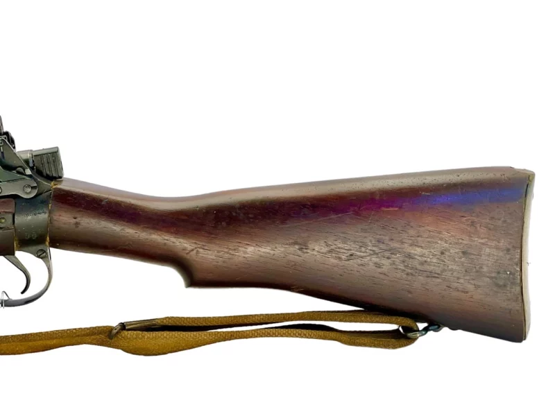 Navy Arms Enfield #4 Mk 1* .303 World War II French Resistance 1944 Dated "BS" and "PP" marked matching serial number bolt PP 0085 - Image 17